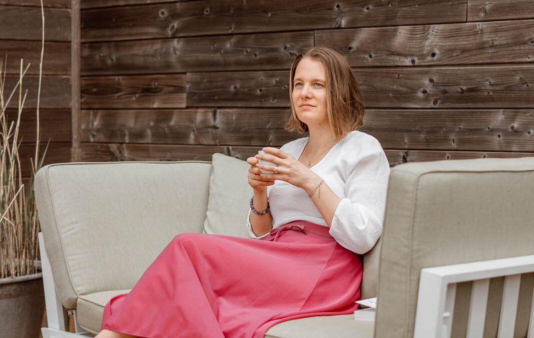 Christina Absillis in de zetel