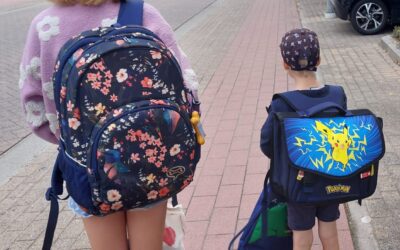 De eerste schooldag bracht veel heling met zich mee