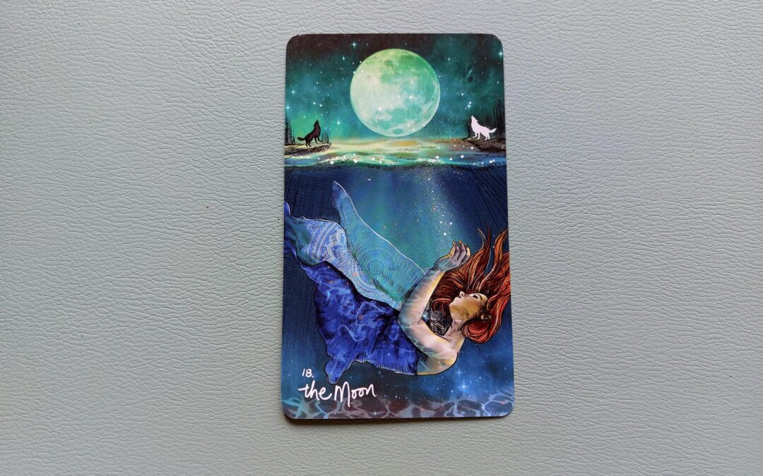 Tarotkaart de maan