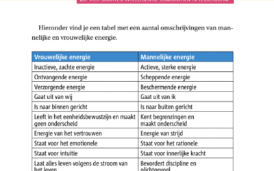 Leiden vanuit een vrouwelijke energie