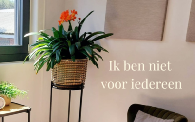 Ik ben niet voor iedereen